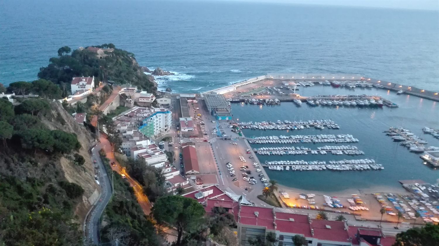 Costa de Blanes junto a Cala Sant Francesc