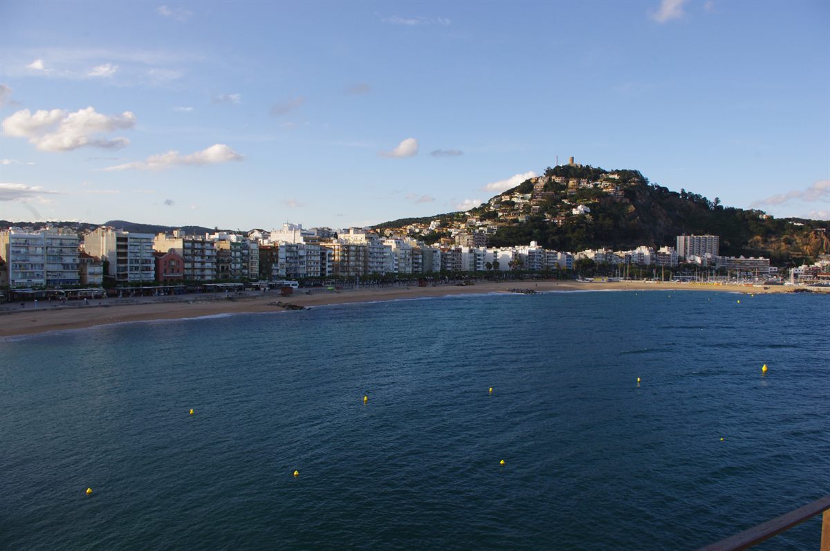 Primera línea de mar en Blanes