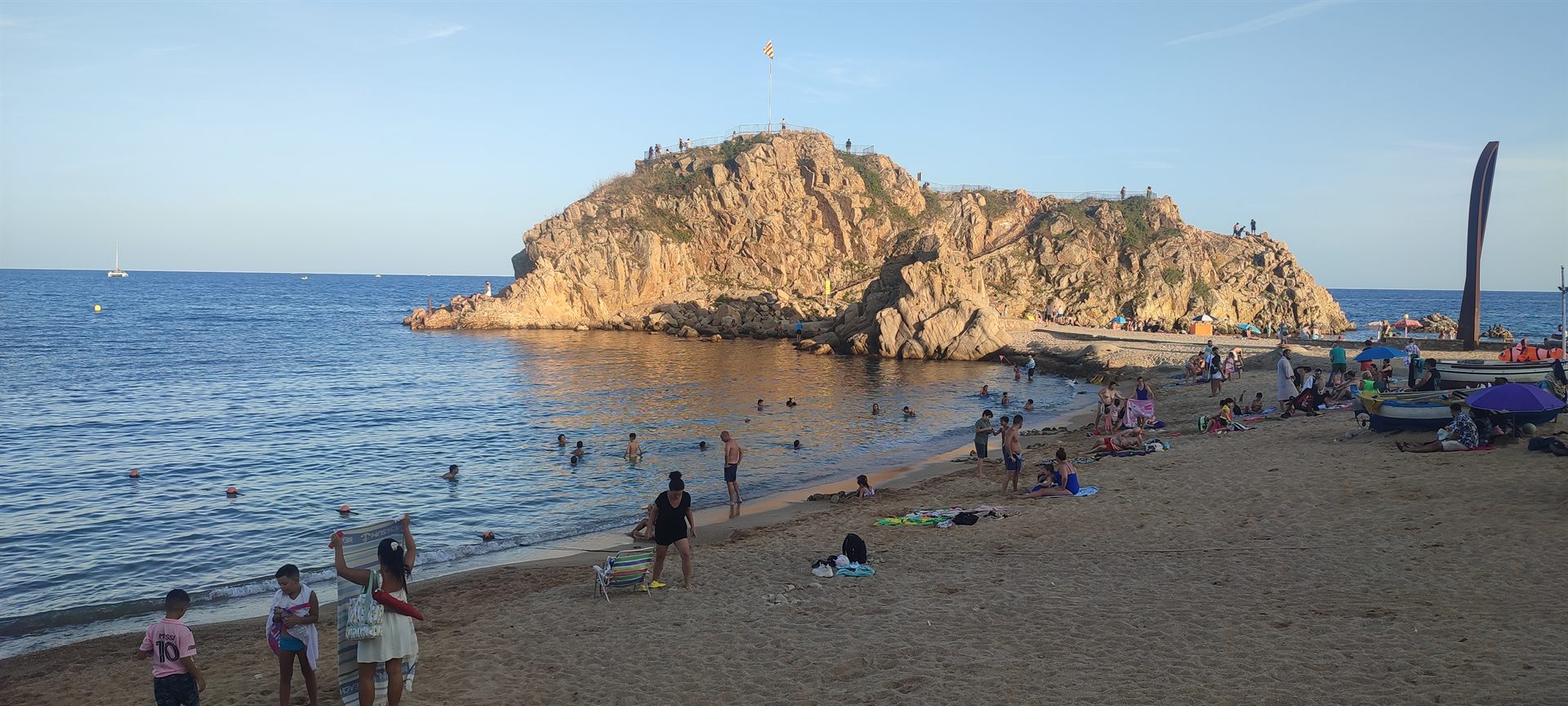 Sa Palomera y las playas de Blanes